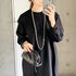 long combination necklace